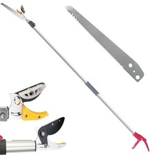Teleskopschere 1,37 bis 2,2 m mit S&auml;ge 30 cm 52 Z&auml;hne - Astschneider