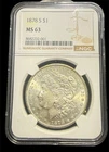 1878-S Morgan Silver Dollar NGC MS63 $1