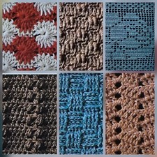 Stitch Dictionary Patons Woolcraft Knitting Crochet Pattern Basic Guide Learn To