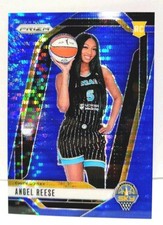 2024 Panini Prizm WNBA  Blue Pulsar #147 Angel Reese /199 (RC) Variation SSP 