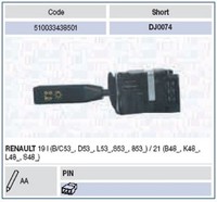 Magneti Marelli 510033438501 Lenkstockschalter Blinkerschalter FüR Renault