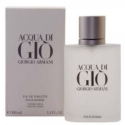 Giorgio Armani Acqua Di Gio Men Cologne Eau De Toilette 3.4 oz ~ 100 ml Spray
