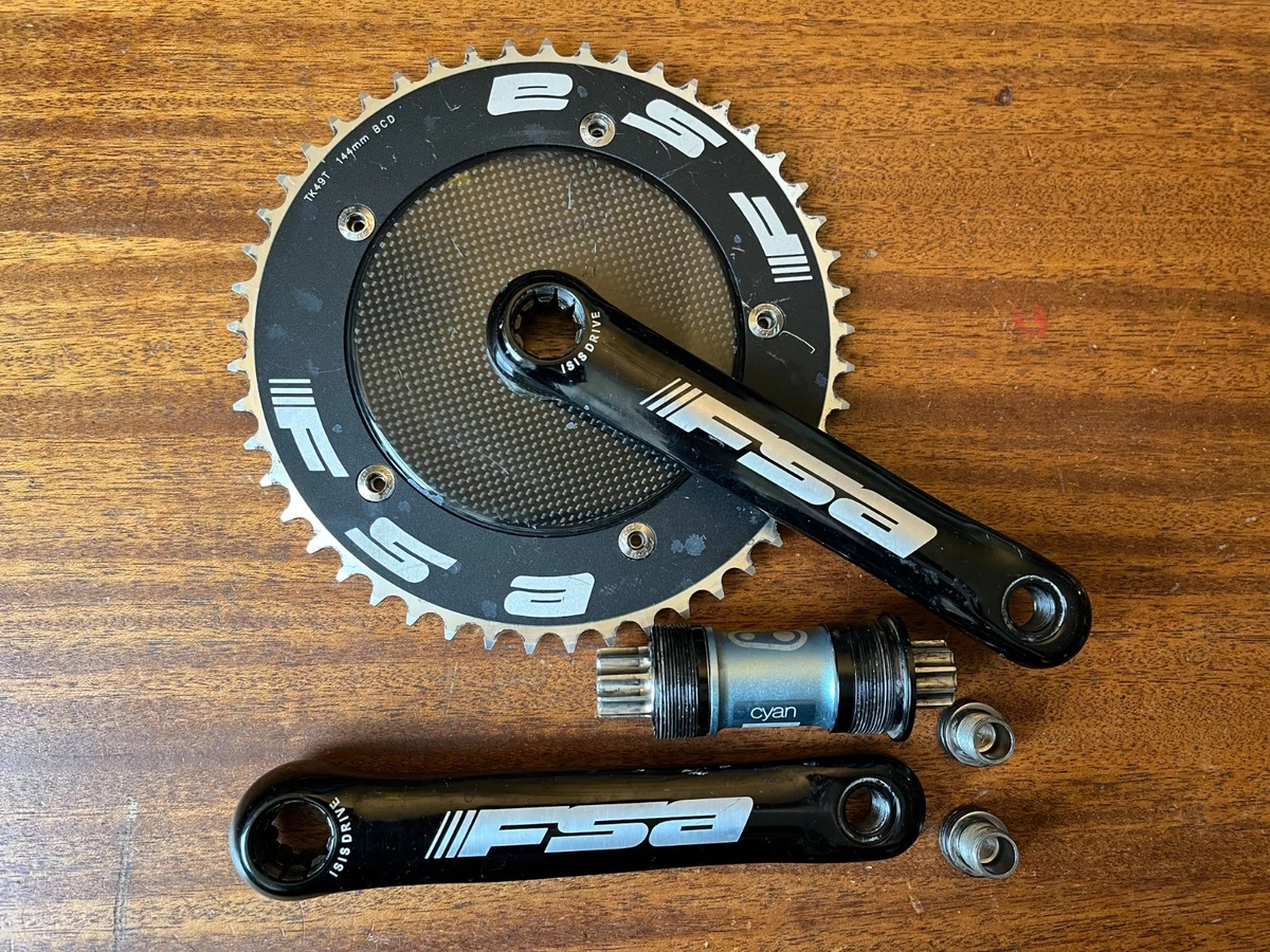 FSA Carbon Bicycle Cranksets for Track Bike for sale | eBay