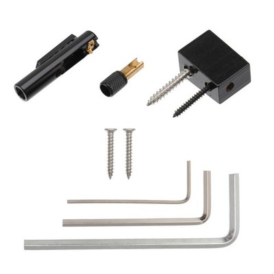  5 Saiten Schwarz Single Headless Bass Bridge Set E-Gitarre