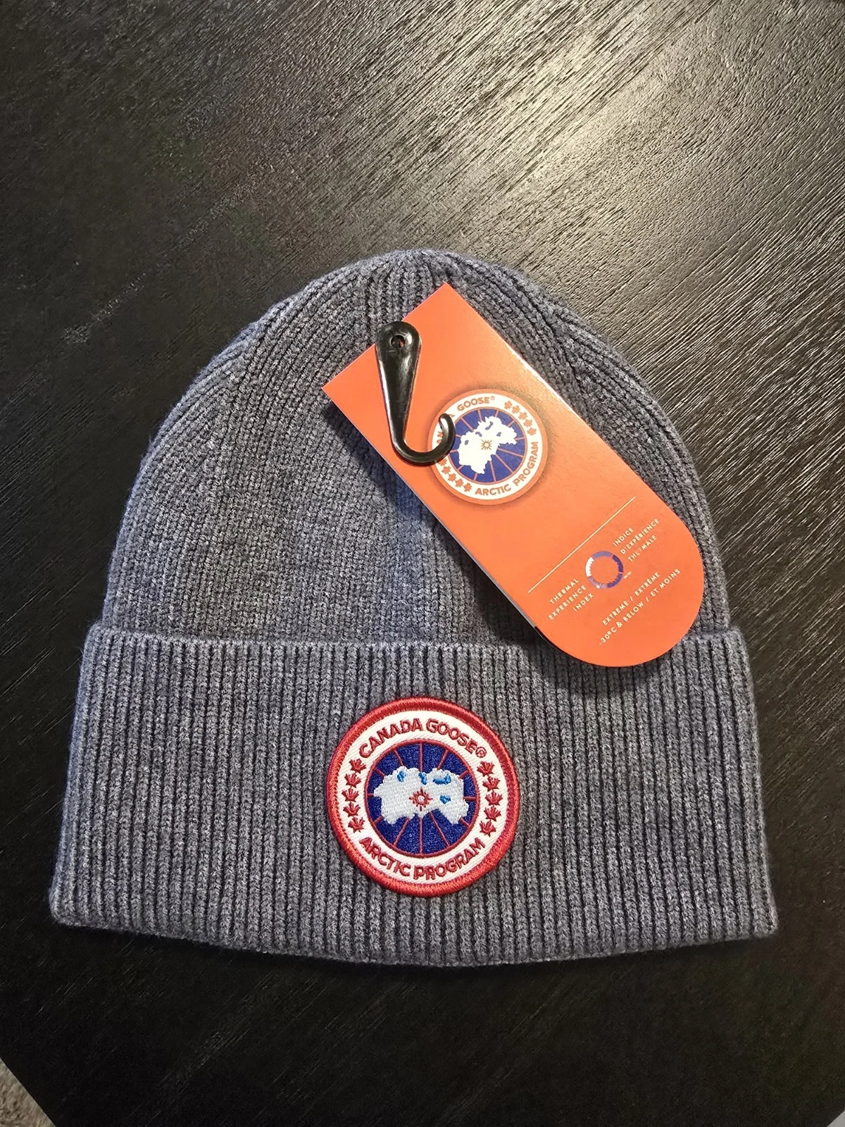 Men’s designer Canada Goose Beanie Gray