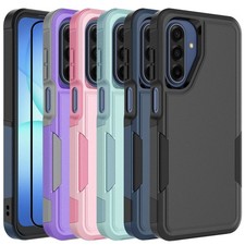 For Samsung Galaxy A15/A16/A17/A26 5G Case Dual Layer Phone Cover  Screen Glass