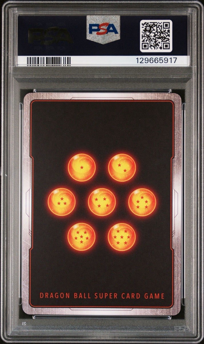 Dragon Ball Manga Booster Bulma/Son Goku Childhood SR SB01-057 PSA