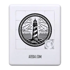 'Lighthouse And Rope' Sliding Puzzle (PZ00030694)