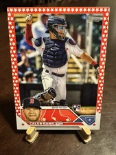 2023 Topps Update Independence Day Caleb Hamilton C Boston Red Sox /76 US160