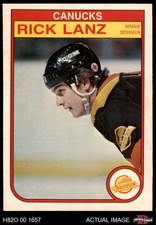 1982 O-Pee-Chee #348 Rick Lanz Canucks 8 - NM/MT