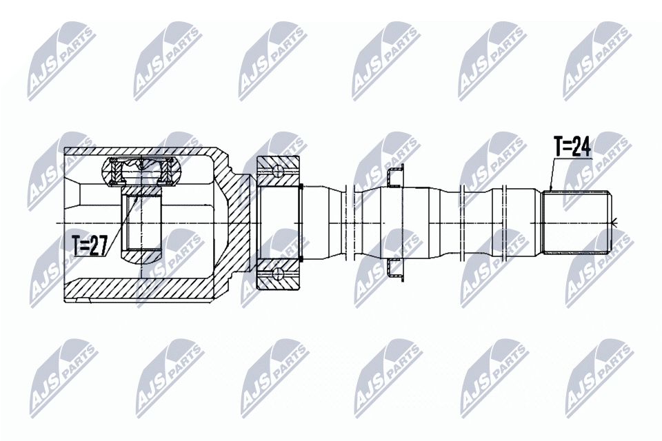 N.T.Y. NPW-TY-036.NTY Joint Kit, drive shaft for TOYOTA