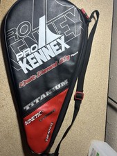 ProKennex Pro Kennex Racquetball Racket Leather Carry Bag Used