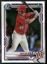 2021 Bowman Draft - Chrome Daylen Lile #BDC-18 Refractor (RC)