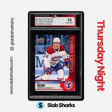 2020 UPPER DECK NATIONAL HOCKEY CARD DAY CANADA #CAN-1 NICK SUZUKI ROOKIE KSA 10