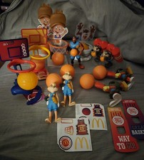 Lot of 12 pcs Official McDonald  s Happy Meal Toys Character Space Jam