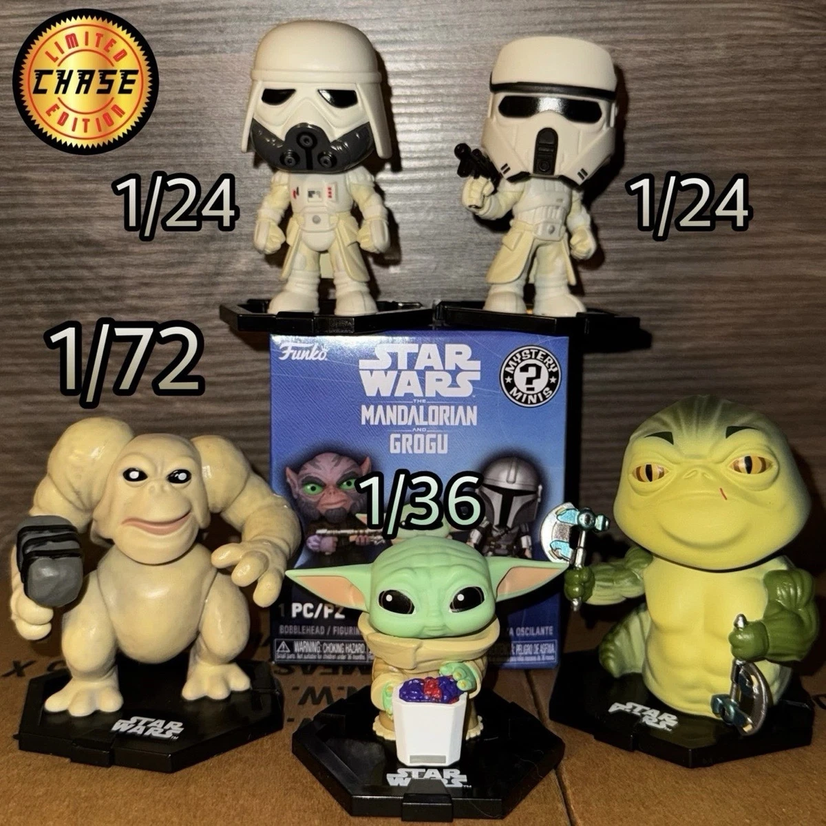 Mystery Minis Star Wars Collectible Bobbleheads and Chase Figures