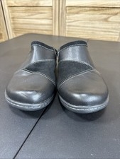 Clarks Collection Laurieann Kyla Black Combi Mule Clogs Size 10M