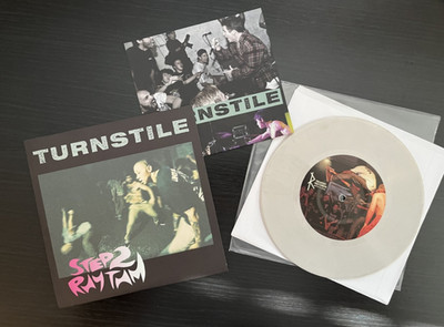 Turnstile Step 2 Rhythm 7'' ** First Press White Vinyl record Trapped Under Ice