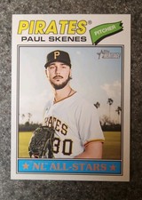 2026 Topps Heritage - Image Variation Paul Skenes #33 All Star Icon Pirates