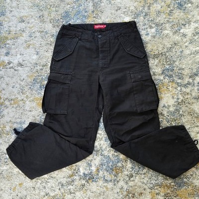 Supreme Cargo Pant Taper Leg Drawstring Ankle Bottoms Men's Sz 30