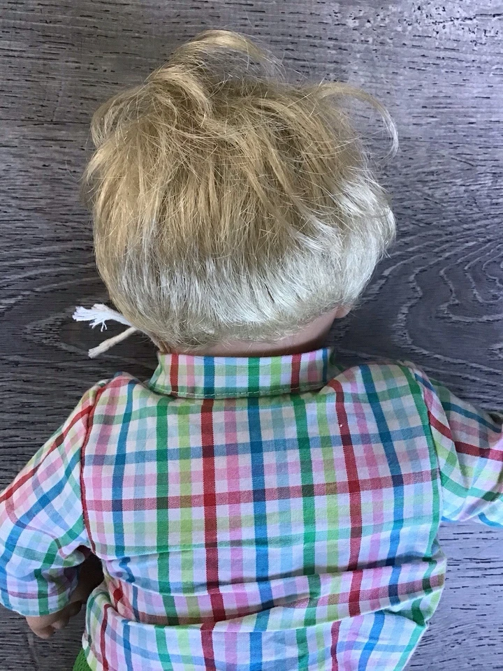 American Girl Doll Bitty Baby Twin Boy Blonde Hair Blue Eyes 16” Tall Outfit - Image 4 of 4