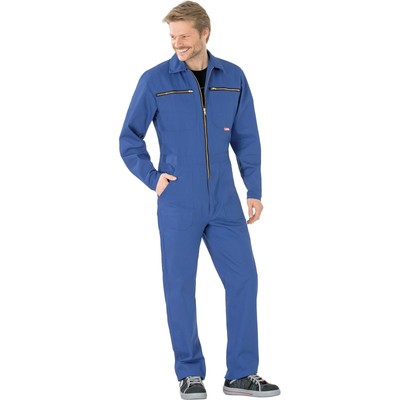 Rally suit cotton 290 size 48 cornflower blue 290 g/m² Planam