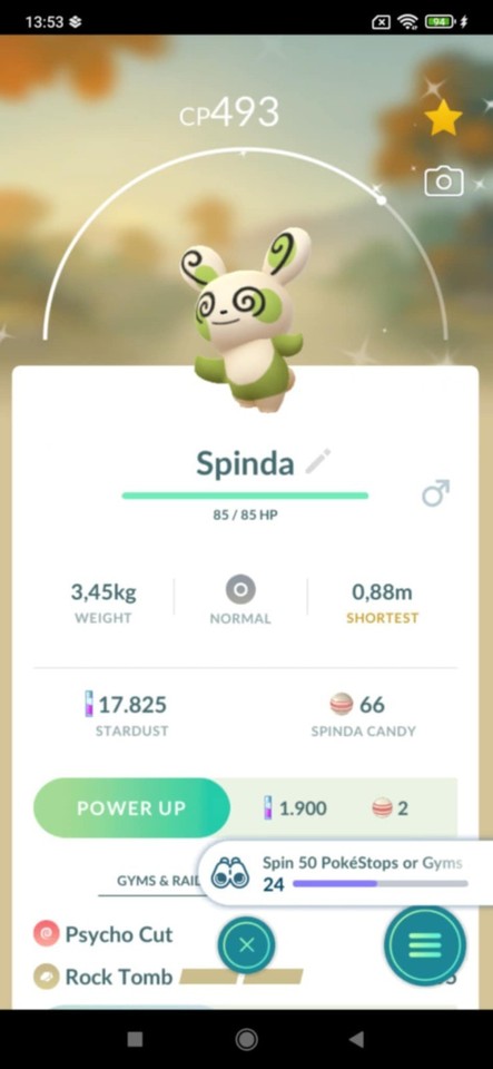 POKÉMON GO SHINY Spinda 2, 3, 4, 5, 7, 9 - Intercambia 20K polvo o 1 millón de polvo EUR 8,18 - ES POKÉMON GO SHINY Spinda 2, 3, 4, 5, 7, 9 - Intercambia 20K polvo o 1 millón de polvo EUR 8,18 - ES