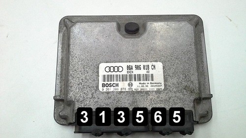 AUDI A3 STEUERGERÄT 06A906018CN 0261206078 1.8 BENZIN ORIGINAL Bj 1998