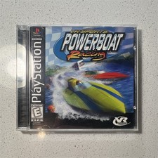 VR Sports Powerboat Racing - PlayStation 1 PS1 NTSC-U/C E w/ Manual Case Disc