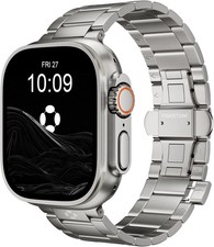 Watch Band for Apple Watch ULTRA 3  ULTRA 2/1 49mm ,No Tool Needed Titanium Wa