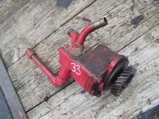 Massey Harris 33 Tractor Hydraulic Oil Pump Assembly W/ Drive Gear