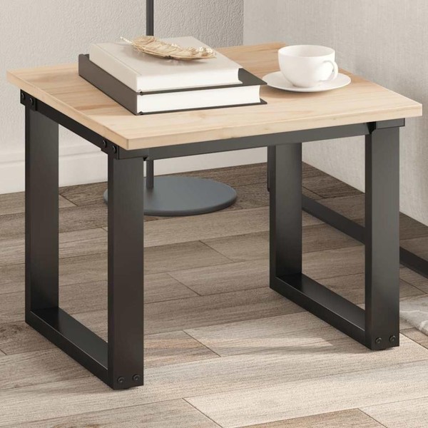 Tischplatte 50X50X1,7 Cm Quadratisch Massivholz Kiefer-image