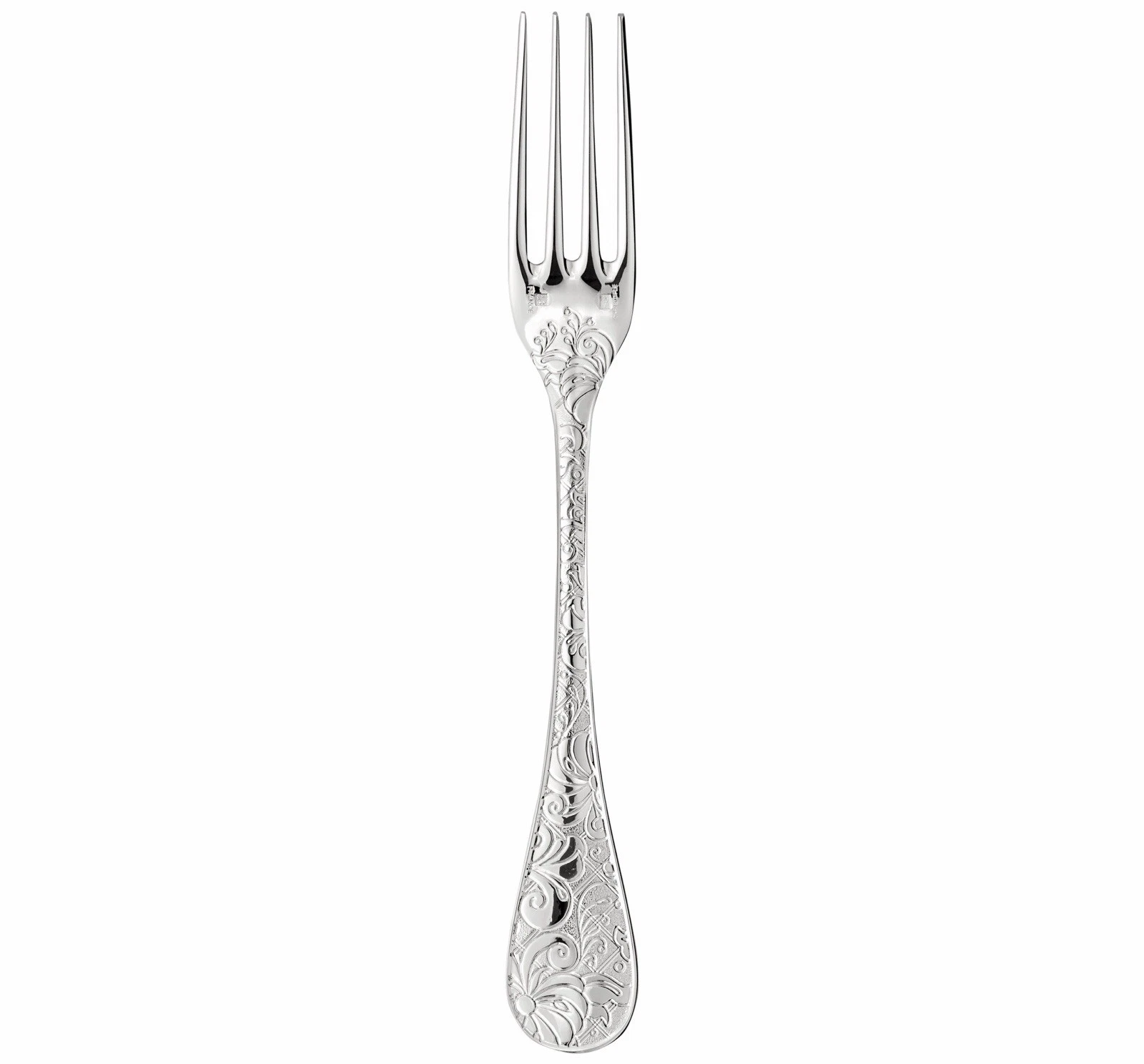 NEW - Christofle Jardin d'Eden Silverplate Dessert Fork 7” - Marcel Wanders