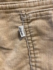 Vintage Levi's Big E 70's Corduroy Boot Cut Pant size W36/L34 Talon 42