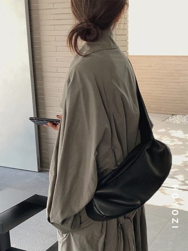 Women's Sheepskin Dumpling Bag Shoulder Strap Crossbody Armpit Chest Bags hot - Picture 3 of 20