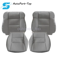 Replacement For Acura RDX 2007-12 Both Side Leather Seat Cover Bottom & Top Gray