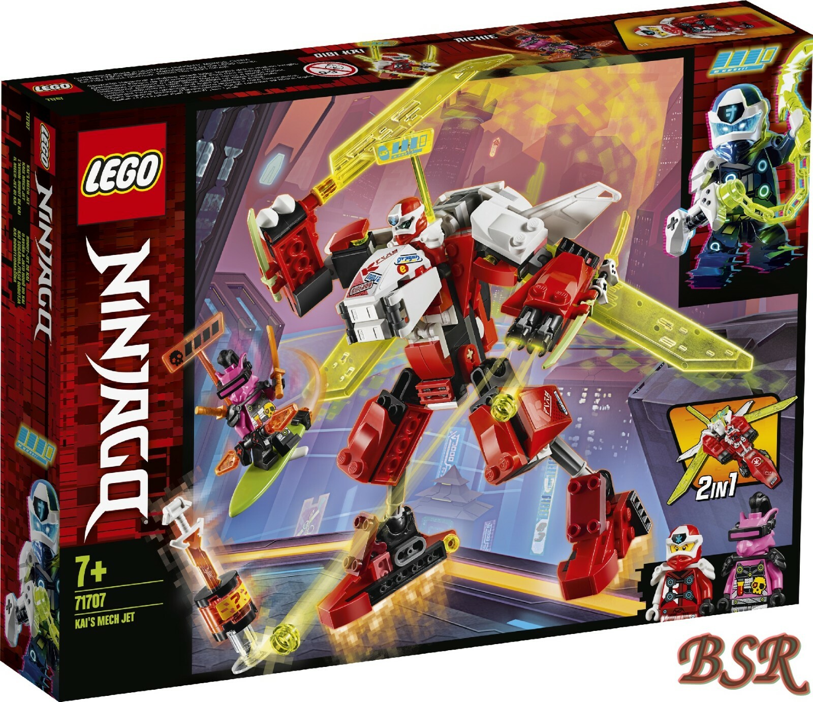 LEGO NINJAGO: Kais Mech Jet (71707) - Bild 2