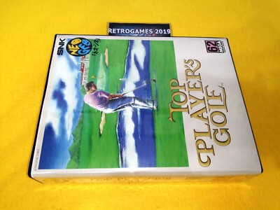 Neo Geo SNK  Top Player's Golf  Neogeo  AES SNK RENTAL VERSION
