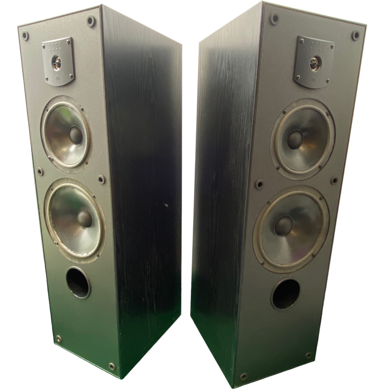 2 JBL J900MV Tower Floor Speaker System 3 Way 6" Woofers / REFOAMED eBay