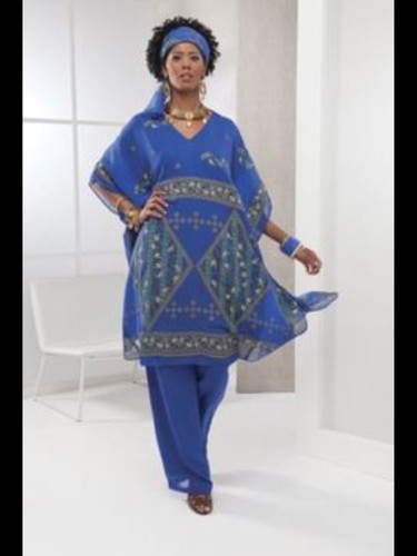 Ashro Blue Ethnic African American 