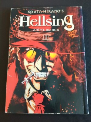 Vintage Hellsing 1 ENG Edition Impure Souls Anime Manga READ! PICS! Goth Comic
