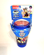 Playtex 360 Degree Spoutless Cup, Paw Patrol, Blue, Stage 2, 12M 10 oz