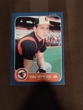 1986 Fleer Cal Ripken Jr. . Baltimore Orioles #284
