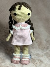 Crochet doll, Amigurumi Doll, Handmade doll 13 Inches, Doll Unisex
