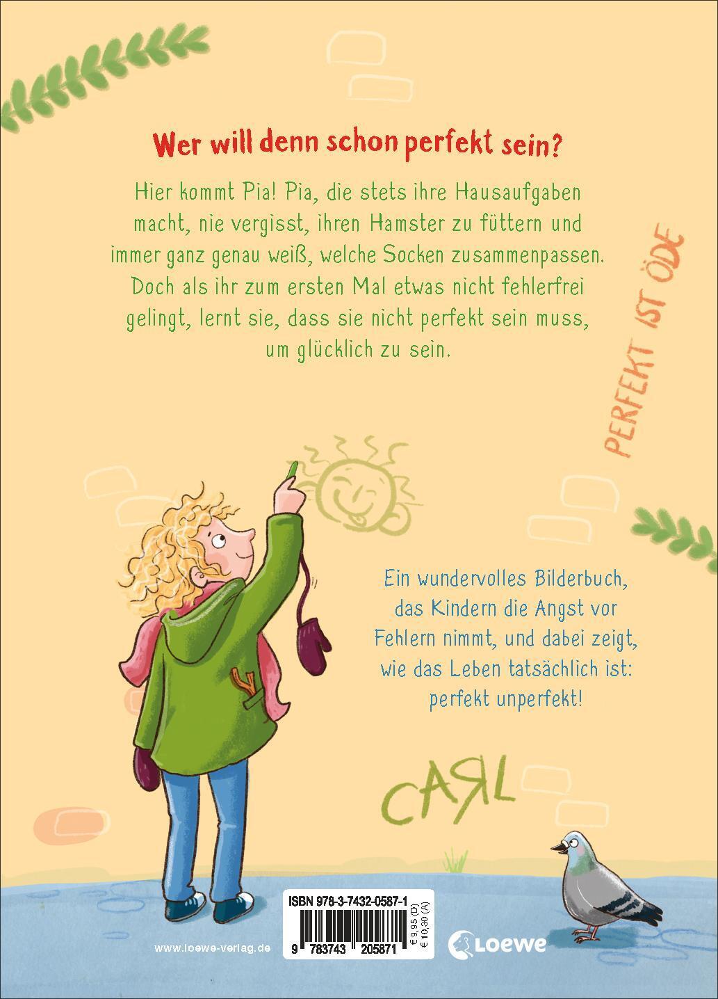 Thumbnail - Pia Muss Nicht Perfekt Sein | Mark Pett (u. A.) | Deutsch | Buch | 48