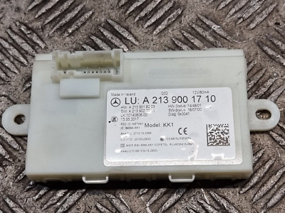MERCEDES E CLASS ESTATE KEYLESS GO CONTROL UNIT A2139001710 DSL W213 E220 2017