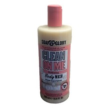 Soap & Glory CLEAN ON ME Hydrating Body Wash Original Pink Fragrance 500ml - NEW