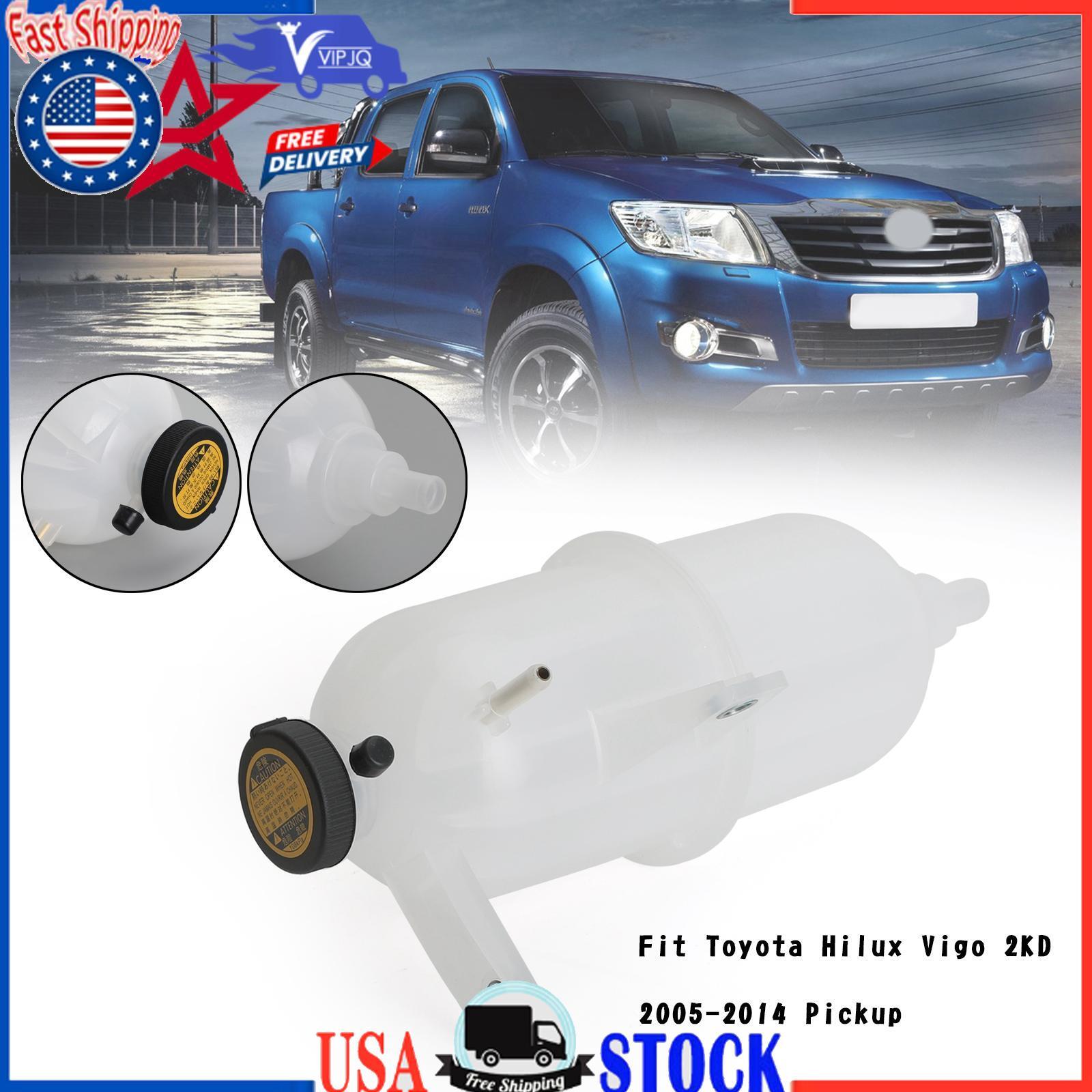 Radiator Overflow Bottle Coolant Tank Fit Toyota Hilux Vigo 2KD 2005-14 Pickup