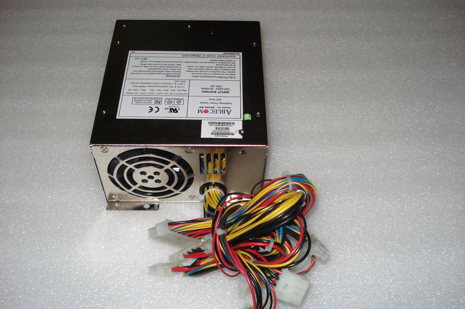 ABLECOM SP450-RP SWITCHING POWER SUPPLY 450W