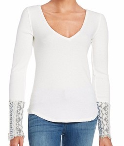 free people v neck thermal